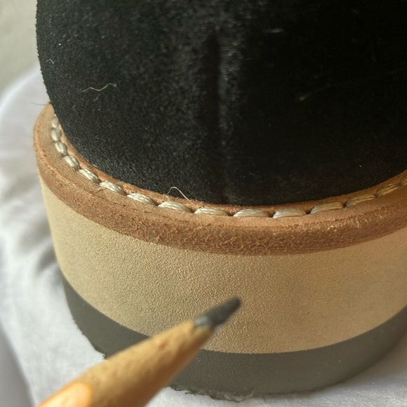 Kate Spade: Maira Black Suede Ankle Hiking Boots- side zip- 8.5 marks - Picture 14 of 16